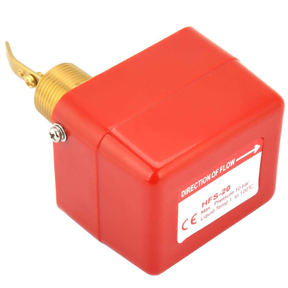 Wasserströmungswächter, HFS-20 dn20 6-380V Wasserströmungswächter aus Edelstahl für Wasser, Ethylen, Ethylenglykol und Andere Flüssigkeiten