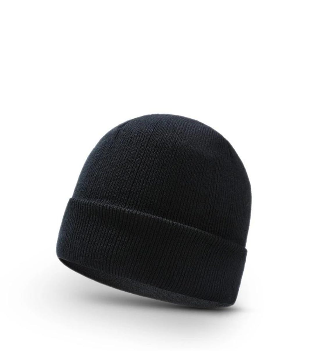 Czapka z dzianiny Czapki dziane klasyczne, Damskie rękawiczki z mankietem, 2 sztuki, wielokolorowe(Dark Gray)