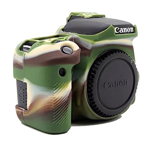 Protection caméra Canon EOS 77D évite rayures et chocs silicone mat - 2