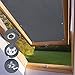Produktbild KINLO Dachfensterrollo für Dachfenster 60 x 93cm - M06 Und 306 dunkelgrau Beschichtung Verdunkelungsrollo Sonnenschutzrollo aus Polyester mit Saugnäpfe ohne Bohren 100% Blickdicht