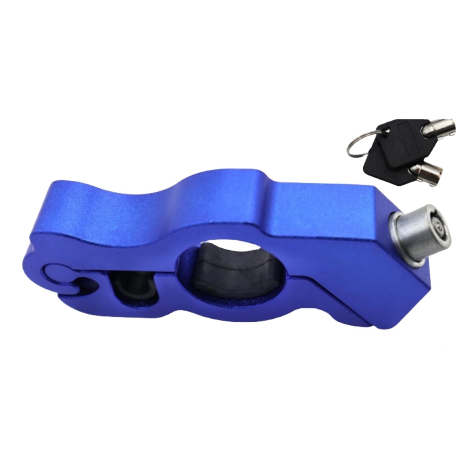 Poayuewr Blue Handlebar Lock,Brake Throttle Lock Motorbike Universal Handlebar Lock Scooter Rider Car Anti-Theft Portable Handle Brake