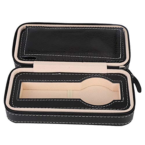 Giny Caja de Almacenamiento de Reloj, Caja de Almacenamiento de Reloj, 2 Rejillas Negocio en casa para joyería de Hombre Organización de Almacenamiento de Reloj