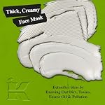 Kiehl's Rare Earth Deep Pore Cleansing Mask, Oil-Minimizing Face Mask for Clogged Pores, Detoxifies & Refines Skin, Absorbs Excess Oil, with Amazonian White Clay & Aloe Vera - Image 2