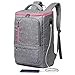 Mochila para ordenador portátil de 17 pulgadas, impermeable, gran capacidad, multifunción, para hombre y mujer, gris, 50CM* 32CM *17CM,