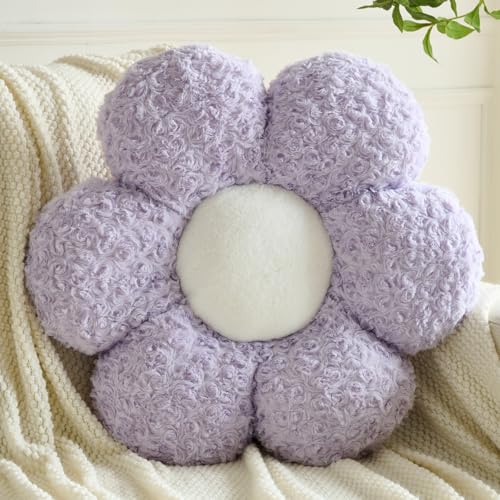 ZCNYCLAM Flower Pillows, Decorative Throw Pillow with Soft Plush for