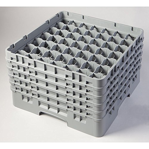 Camrack Glass Rack, W/5 Extenders, Full Size, 49 Compartments, 2-7/16'' Max. Dia., 10-1/8'' Max. (2 Pieces/Unit)