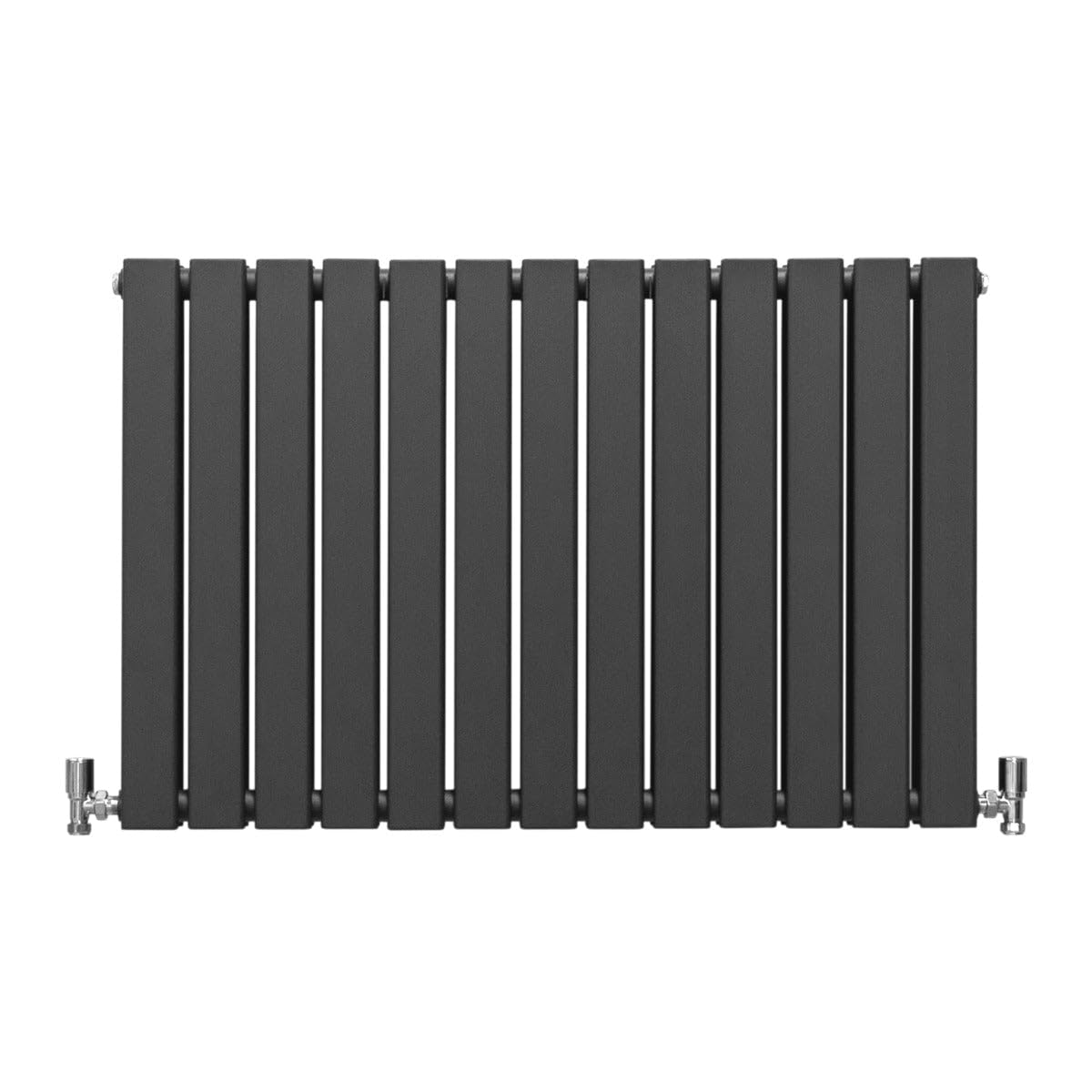 Monstershop Designer Flat Panel Radiator Anthracite Grey 600mm x 910mm