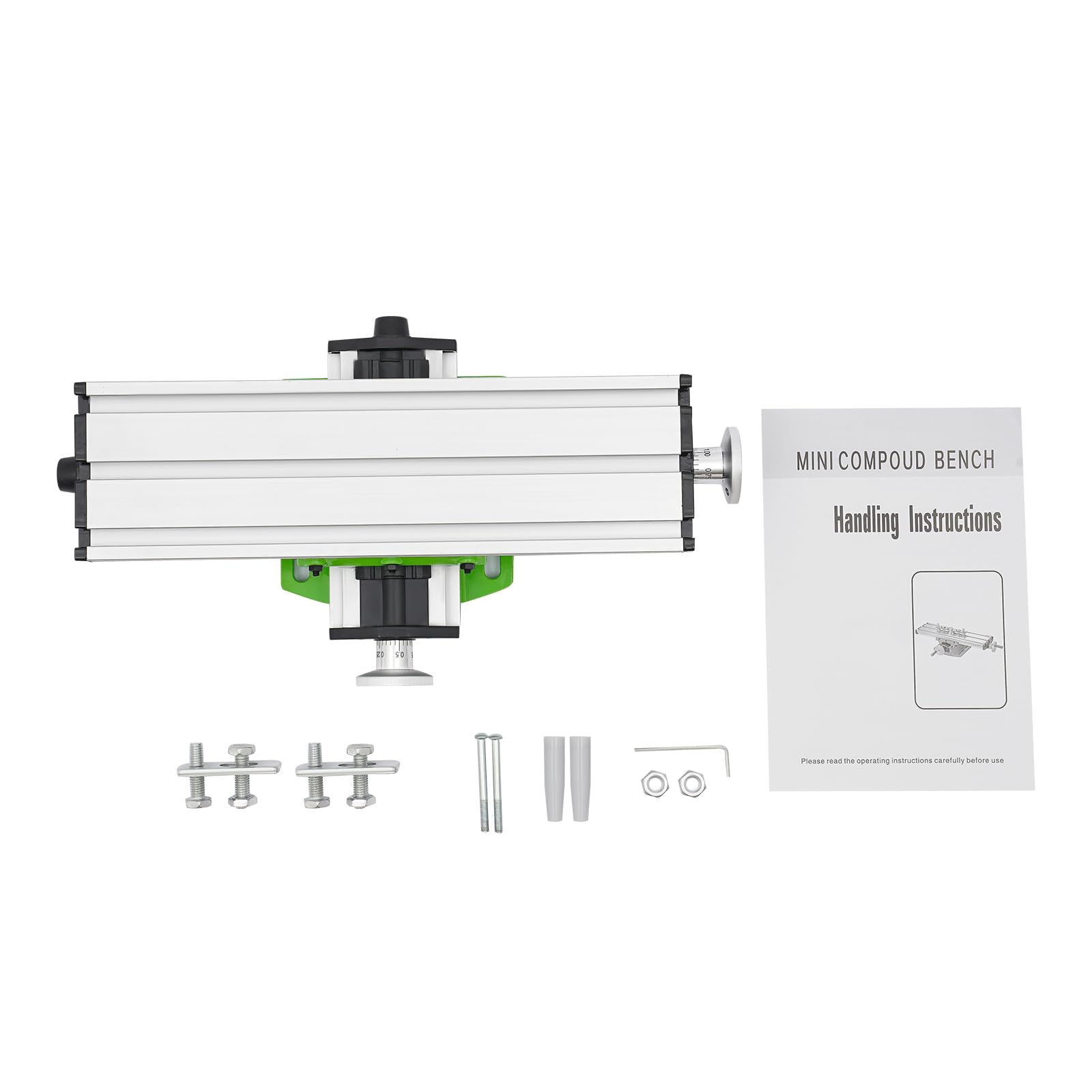 Trapano Da Tavolo A Croce Con Morsa - Fresatrice Metallo Per Precisione | Assi X/Y Regolabili - Foto 12