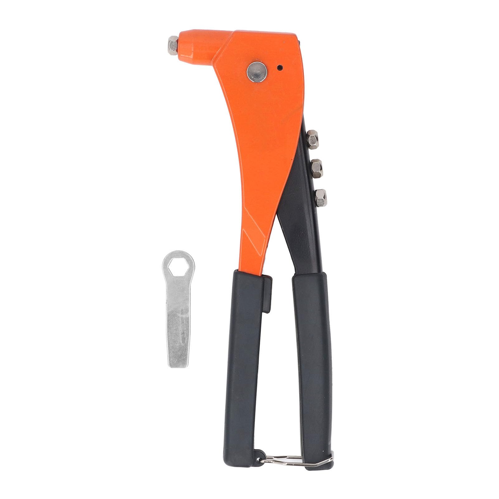 Ręczny Pistolet do Nitowania 2,4 Mm 3,2 Mm 4 Mm 4,8 Mm 4 Wymienne Głowice Ergonomiczna, Oszczędzająca pracę Nitownica Ręczna do Motoryzacji, Kolei, Mebli, Instrumentów