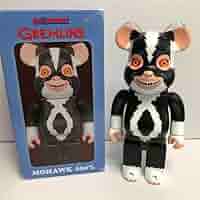BE@RBRICK - ベアブリック　グレムリン　ストライプ　着ぐるみ　フィギュア 400% グレムリンGREMLiNS メディコムトイベアブリック2パック/ギズモ