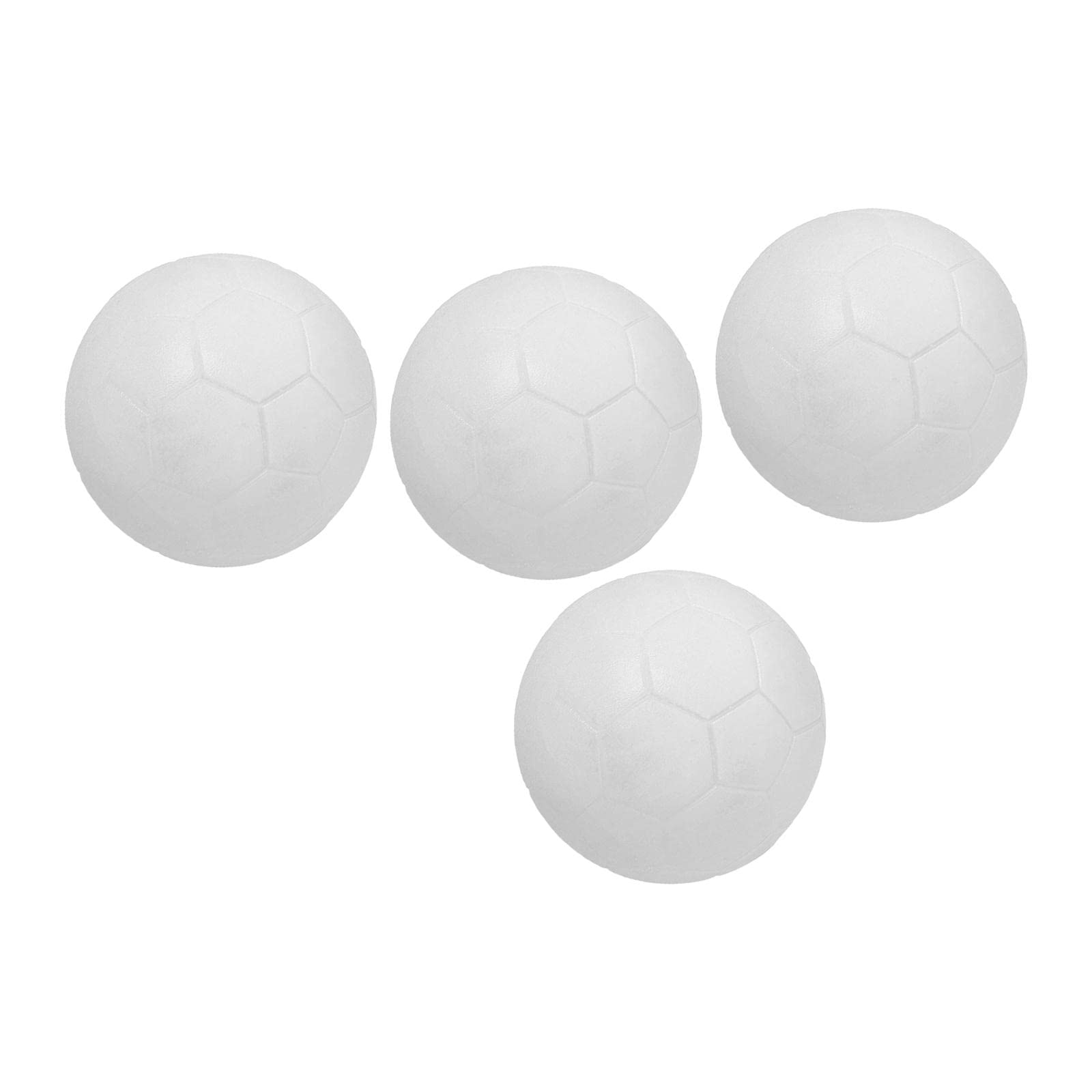4 Piezas Pelotas de Futbolín Pelotas de Repuesto Pelotas para Balones de Mesa Superficie Grabada Control Estable Material PP Adecuadas para