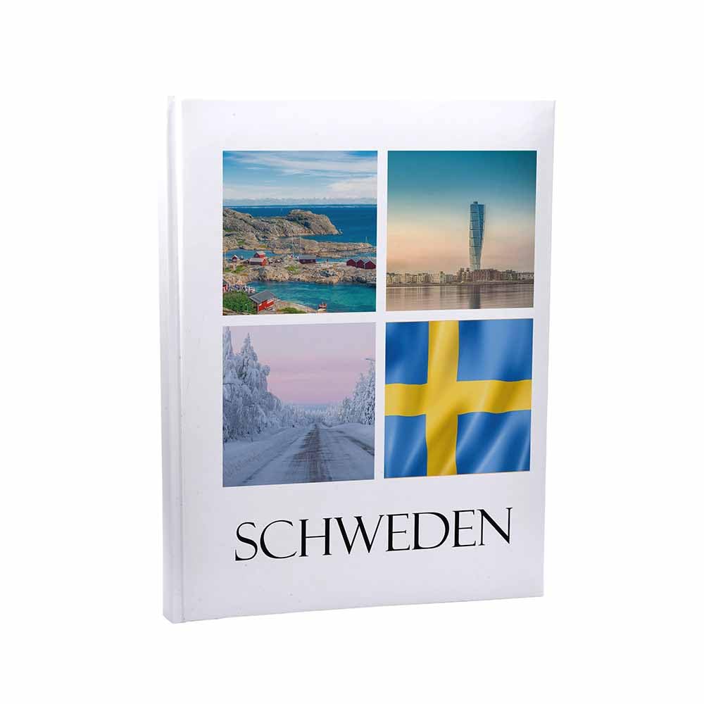 Urlaubsfotoalbum 15x21: Schweden, Fototasche für Fotos, Taschen-Fotohalter für lose Blätter, Urlaub Schweden, Handgemachte Fotoalbum