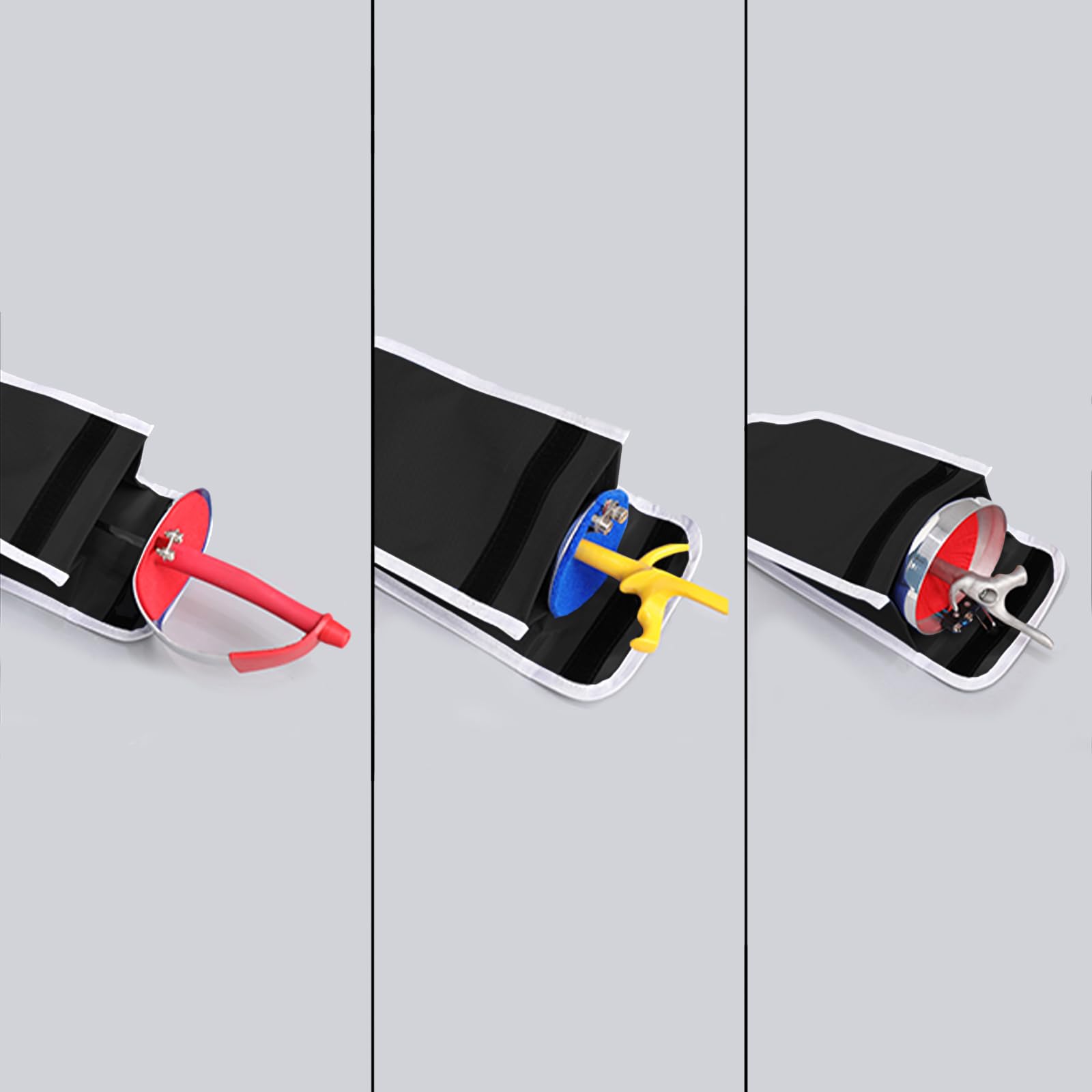 フェンシングの剣とケース （右利き用）