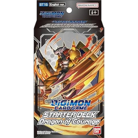 BANDAI Digimon Dragon of Courage Starter Deck Cover