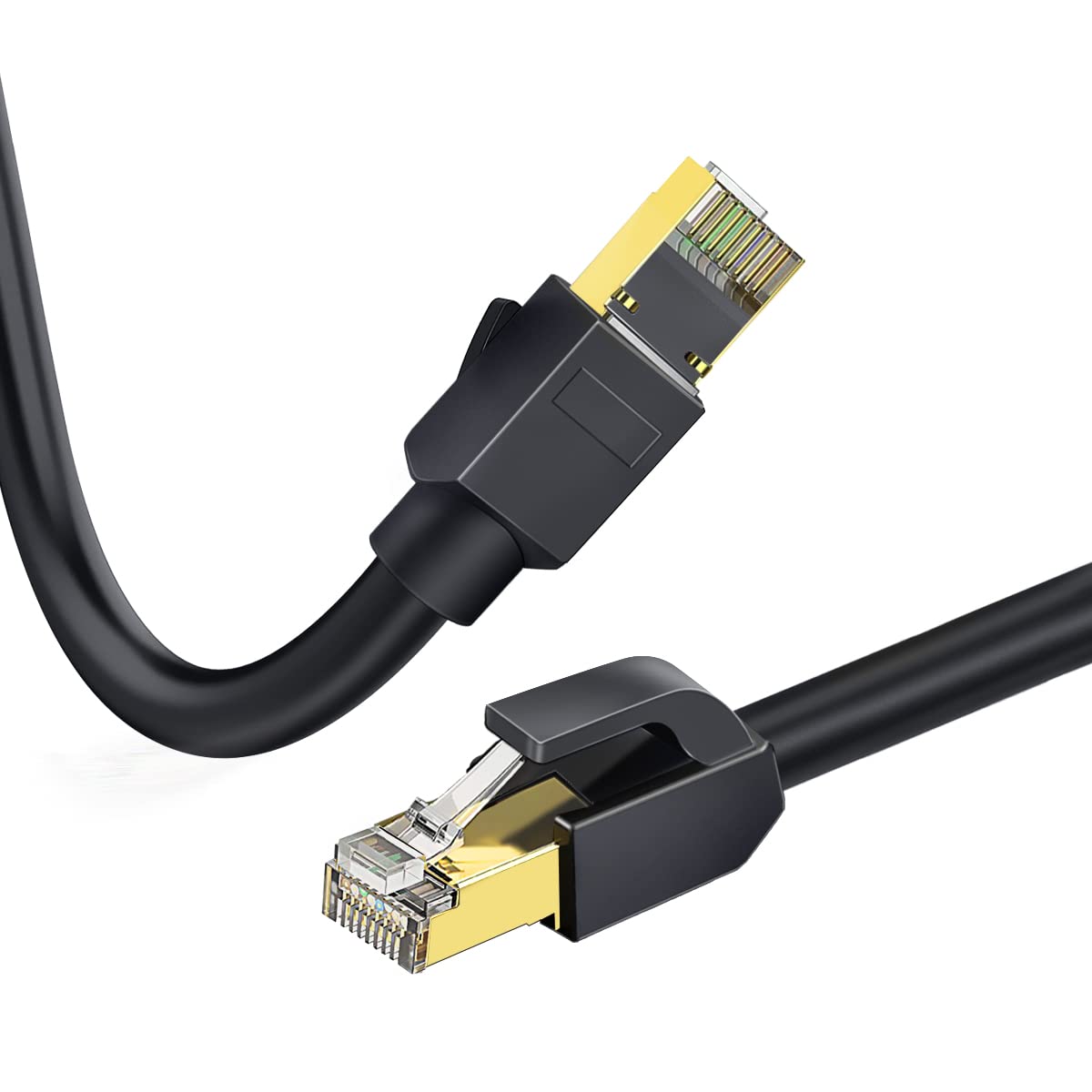 Kinsound Cat 8 Rj45 Ethernet Network Lan Patch Cable Cords For Computer, Router, Modem, Gaming, Ps3/Ps4, (3.3 Ft, Black) (B08SVXNH3N) Amazon Price History, Amazon Price Tracker