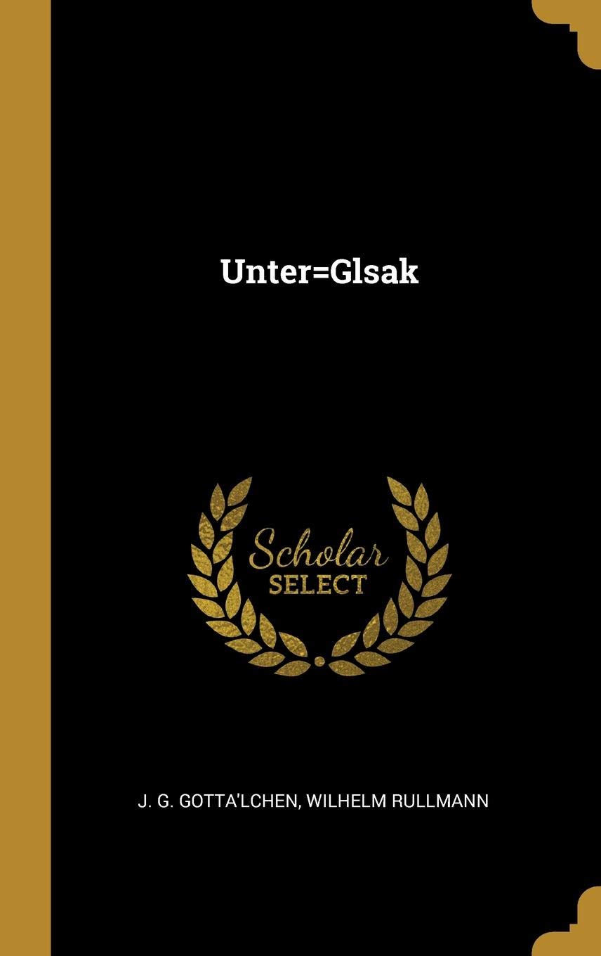 Unter=Glsak (German Edition)
