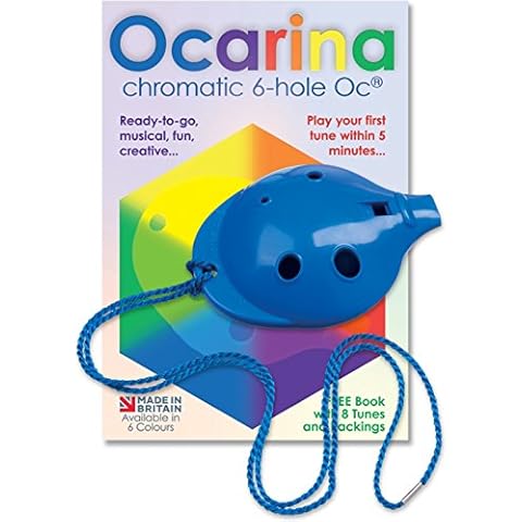 Plastic Ocarina with Music Booklet and MP3 Cover