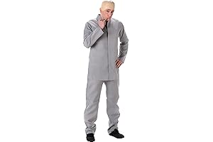 60s Dr. Evil Mastermind Suit Men's Costume