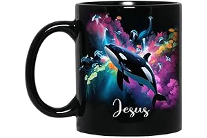 Orca Killer Whale Coffee Mug Personalized with Name