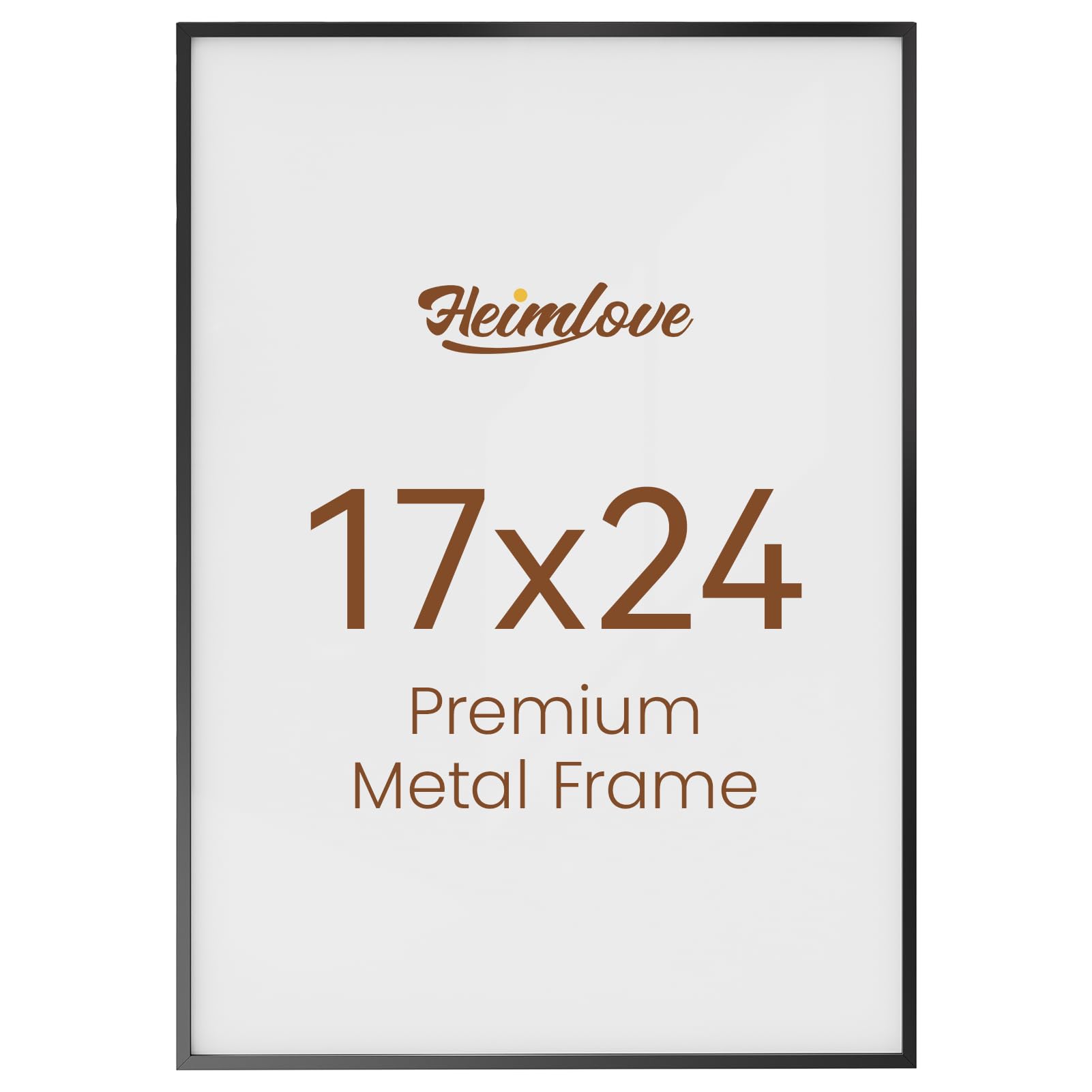 Heimlove 17x24 Black Metal Frame