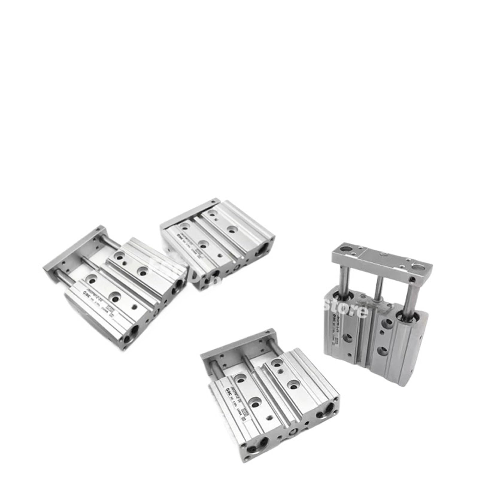 Vérin double tige JMGPM25 pour supprimer les déviations de trajectoire machine