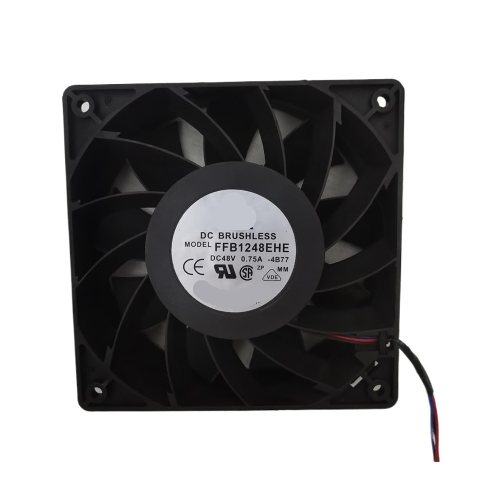 KNIUWMBMH 120x120x38mm FFB1248EHE FFB1248EHE-4B77 120mm 12038 48V 0.75A Cooling Fan