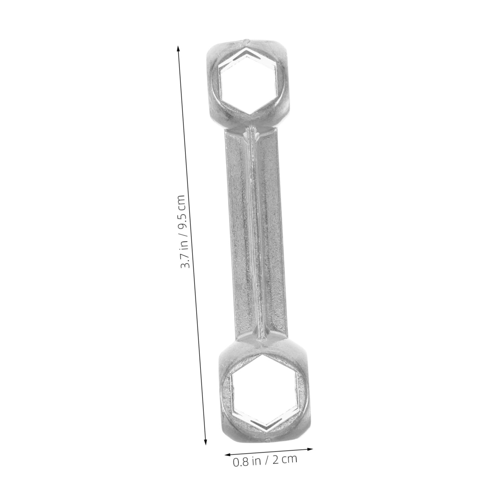 ibasenice 2pcs Versatile Hexagon Wrench for Bike Repair Compact Dual Headed Tool for Bicycles Furniture and Machinery Portable Accessory for Outdoor Repairs