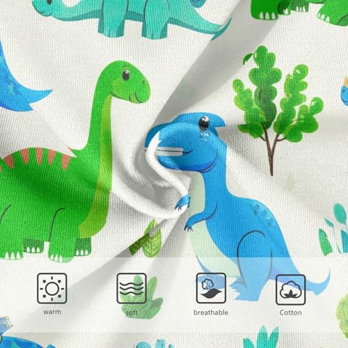 Joisal Cute Cartoon Dinosaurs Toddler Girls Underwear 2t Cotton Panties Little Girl Fancy Briefs Girls Undies3