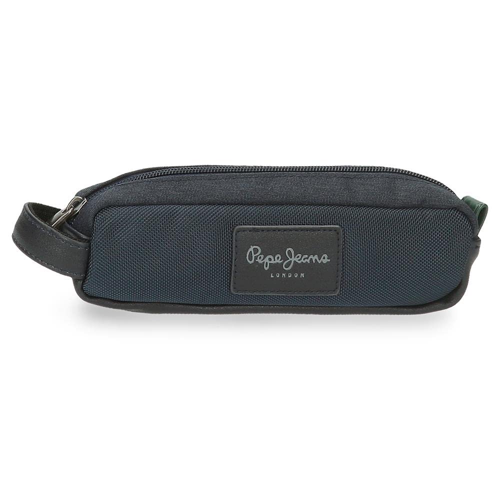Pepe Jeans Green Bay Estuche Azul 19x5x3,5 cms Poliéster y PU
