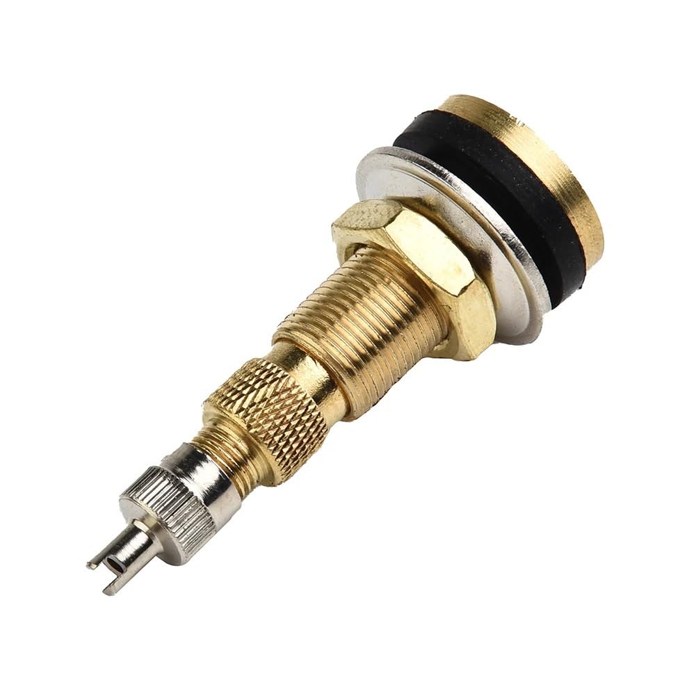 10 Stück Reifenventile, Messing/Gummi-Ersatzteile for schlauchlose Reifen for landwirtschaftliche Traktoren, TR618A