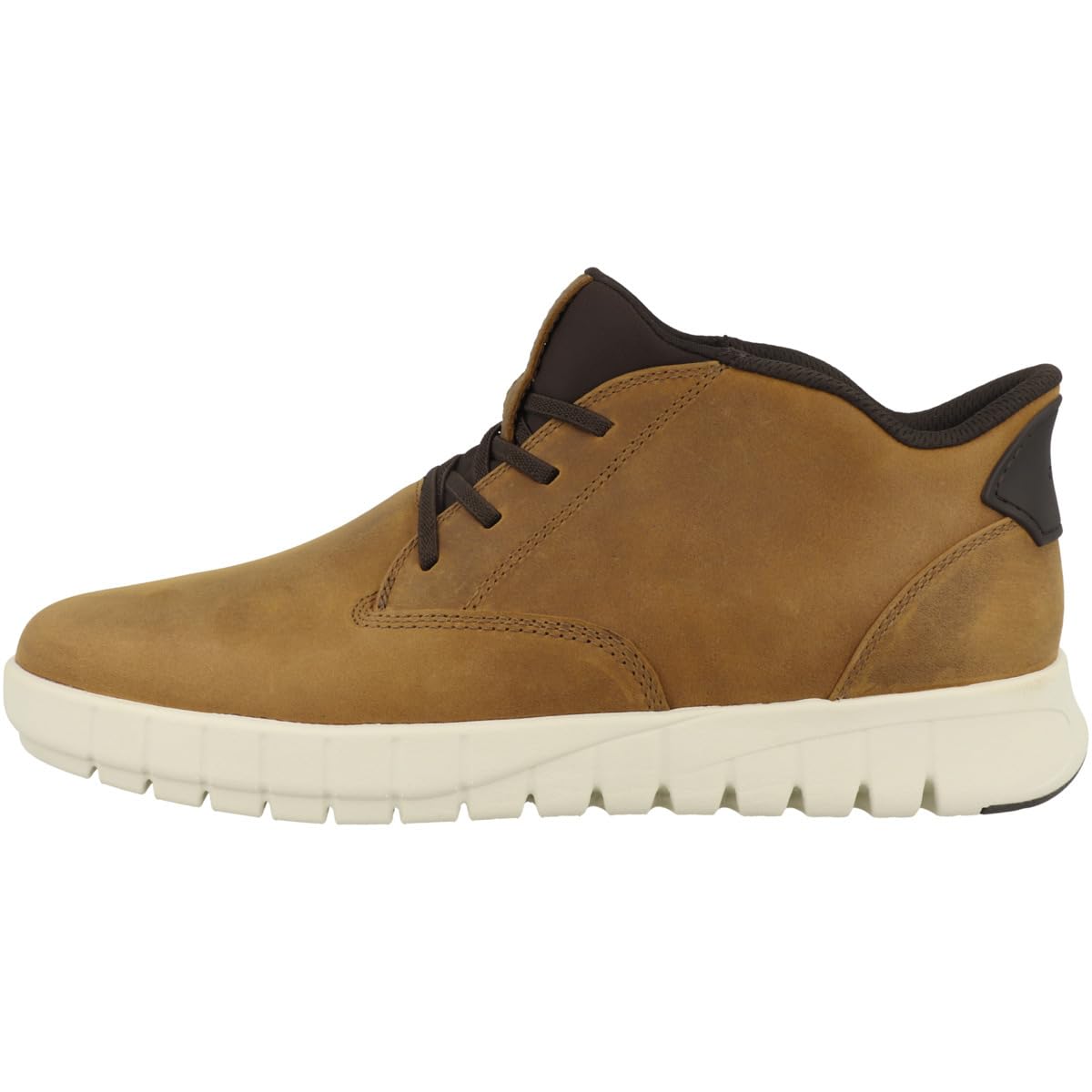 Geox Men's U Flextride Plus Chelsea Boot, Light Brown, 10 Uk