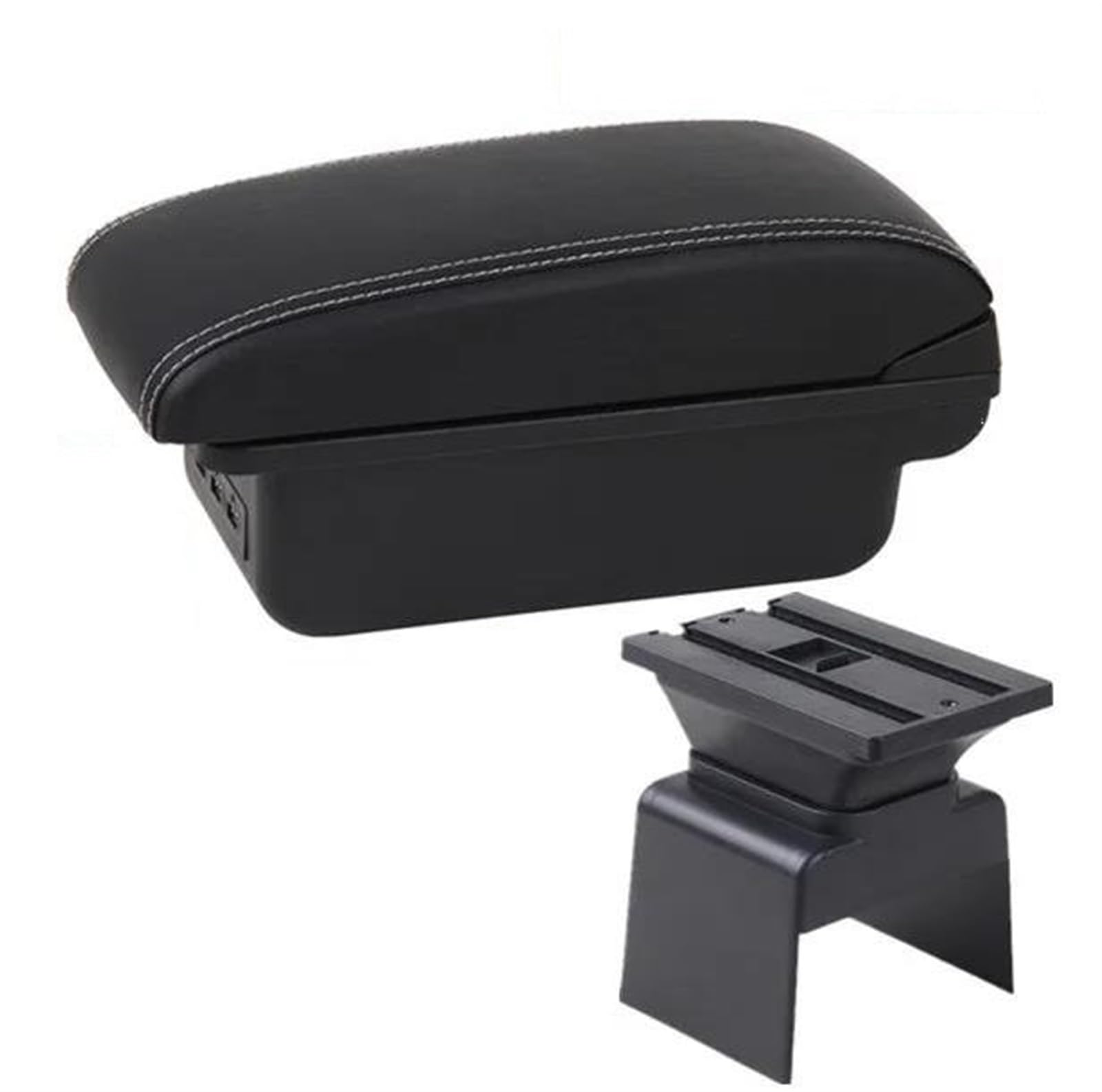 Ysdsls B White Line 3Usb Car Accessories Interior Details Armrest Storage Box Modification Parts For 307 Cc Convertible