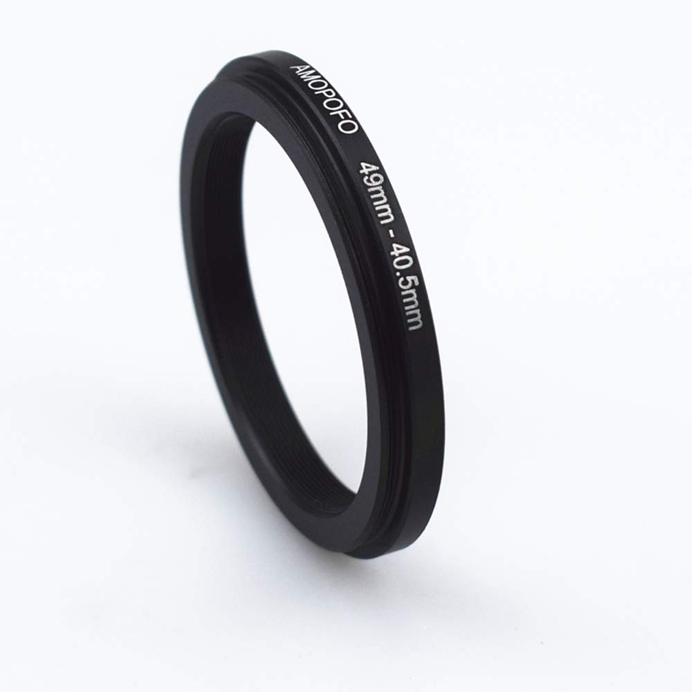 49mm to 40.5mm /46mm-40.5mm Step-Down Ring Filter Adapter for All Brands UV,ND,CPL,Metal Step-Down Ring Adapter