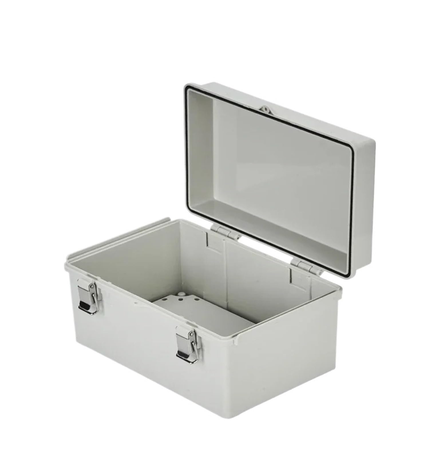 BALYDLUL 1pcs Outdoor Waterproof Power Enclosure Plastic IP65 Electric Control Box Indoor Cable Branch Connection Junction Boxes Hasp(300X200X170)