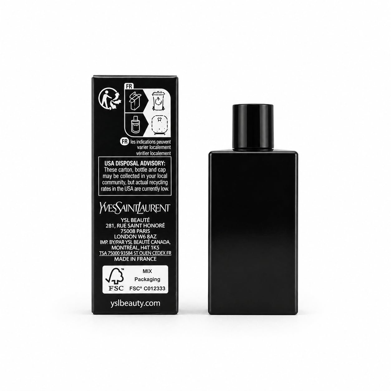Amazon.com : Yves Saint Laurent YSL Y LE PARFUM Mini Splash 7.5 ml