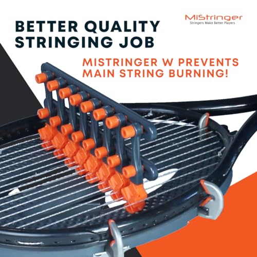 Mistringer W | Super Fast Weaving for Tennis Racket Stringing Machines | 80% Faster Weaving | Main String Protection | Prevent String Burning - Image 3