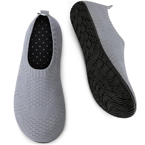 Image of WateLves Barefoot Water Shoes for Women Men Travel Slippers Socks House Shoes Quick-Dry Aqua Socks for Beach Swim Pilates Yoga Dancing Camping Must Haves