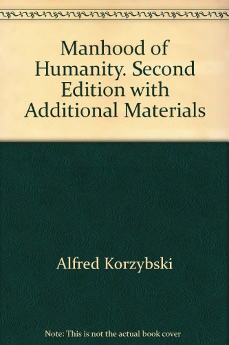 MANHOOD OF HUMANITY B000JKXY5E Book Cover