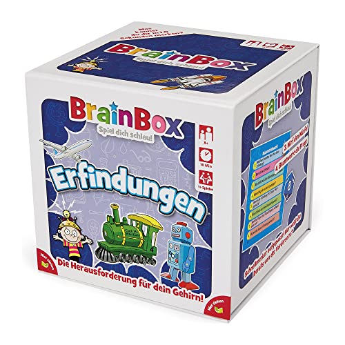 Brain Box 2094915 Erfindungen, Lernspiel, Gedächtnisspiel, Quizspiel für Kinder ab 8 Jahren