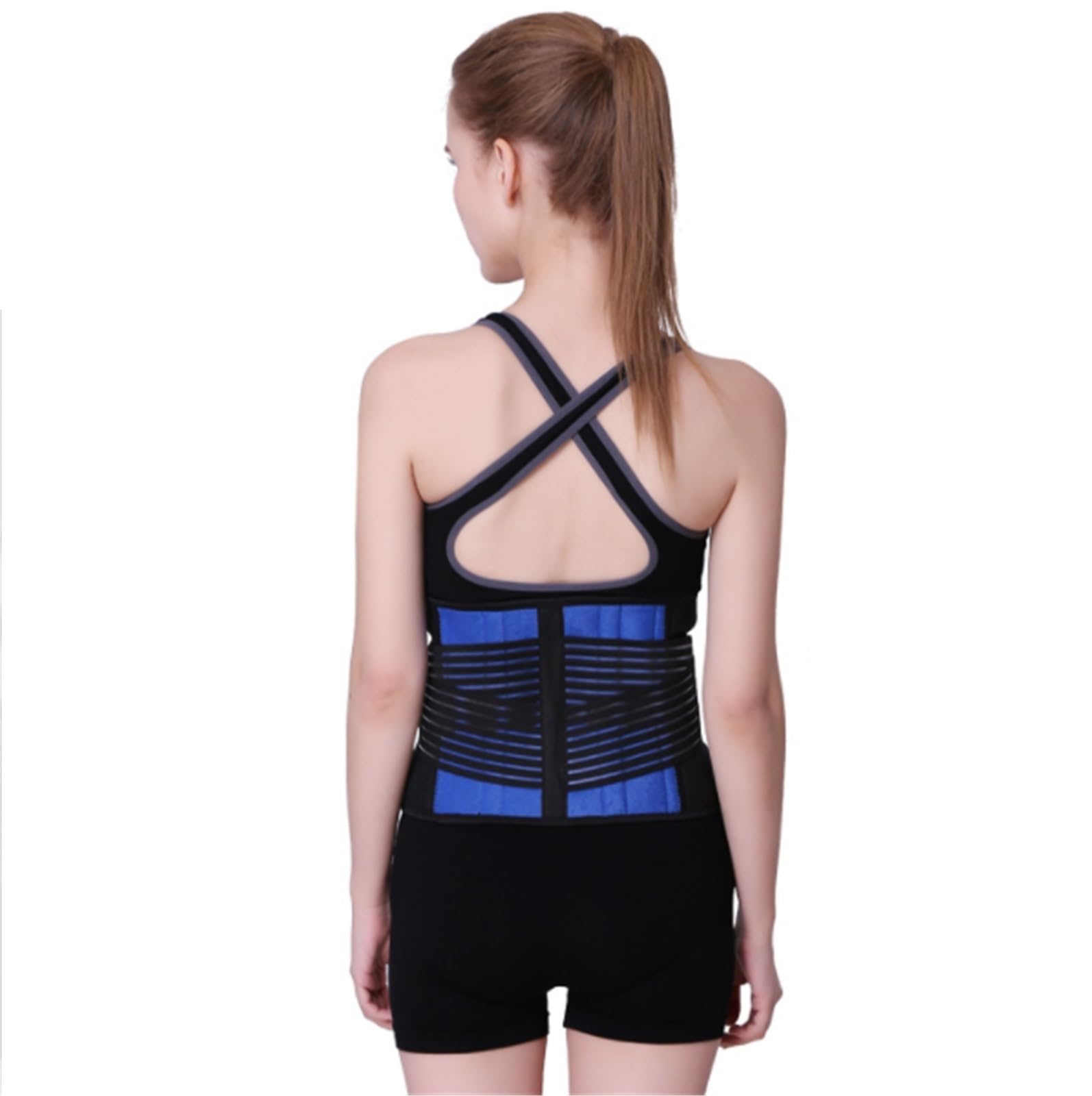 Fascia Lombare Cintura di Supporto for La Schiena Traspirante Cuscino Lombare for Donna E Uomo Cintura Modellante for Il Corpo Sportivo Fascia Schiena Lombare(XXL)