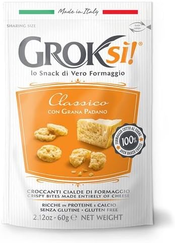 Groksi Classico Con Grana Padano Cheese Bites - 3 X 2.12 Ounce