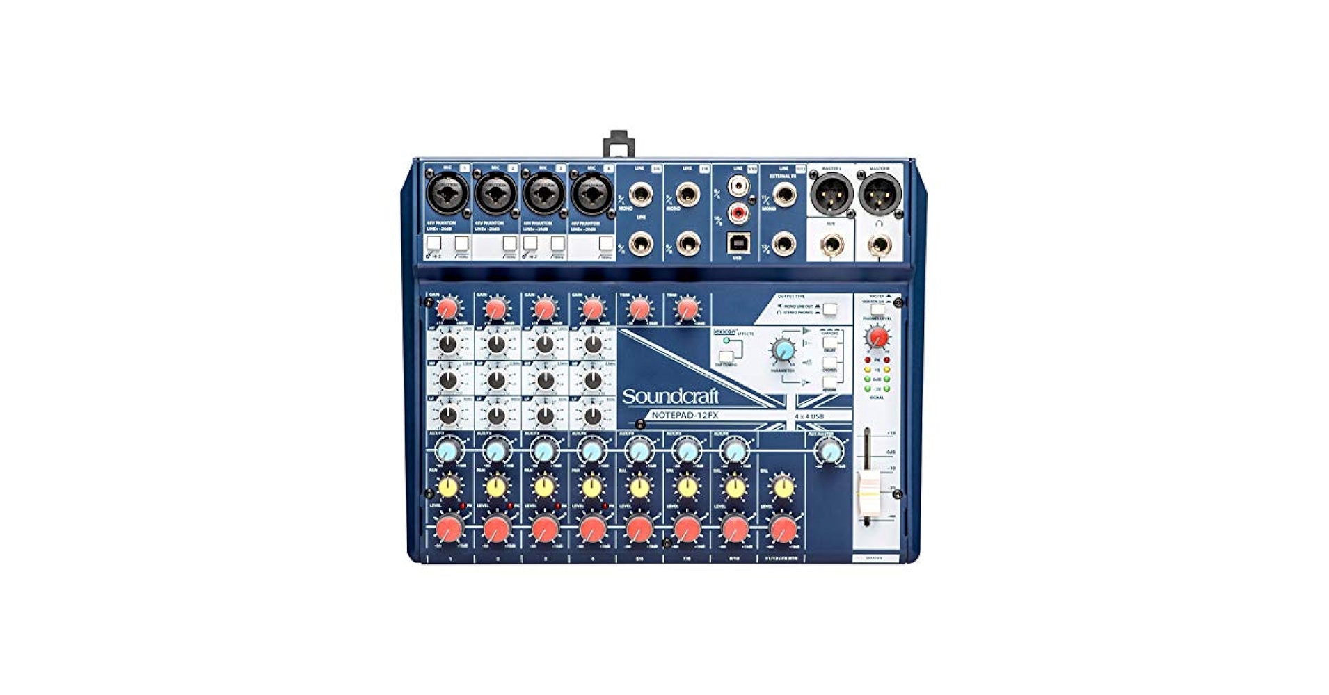 Amazon.com: Soundcraft Notepad-12FX 12-Ch Soundboard Mixing