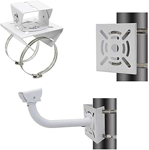 Miniatura 4 de Soporte universal para poste de cámara de seguridad utilizado para soporte adaptador para cámara de seguridad CCTV cúpula PTZ soporte de montaje de