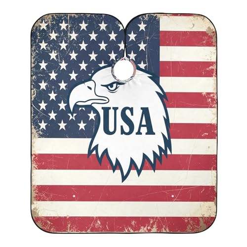 Capa de barbero impermeable para hombre Kigai América miniatura 2
