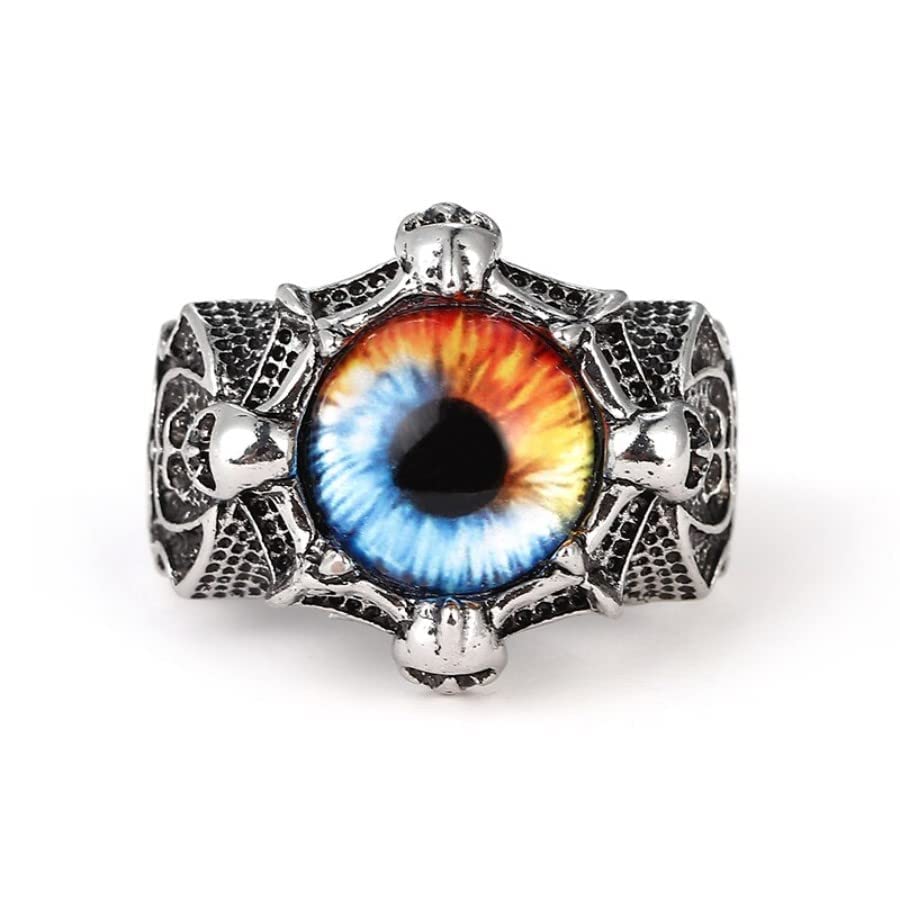 See full amazon price history chart for KRYSTALZ Evil Eye Gothic Dragon Punk Adjustable Rings for Men Women Viking Stone Ring - Pack of 1 Piece (Multy) KRYSTALZ Evil Eye Gothic Dragon Punk Adjustable Rings for Men Women Viking Stone Ring - Pack of 1 Piece (Multy) (B0BYNX21RT) Amazon Price History, Amazon Price Tracker