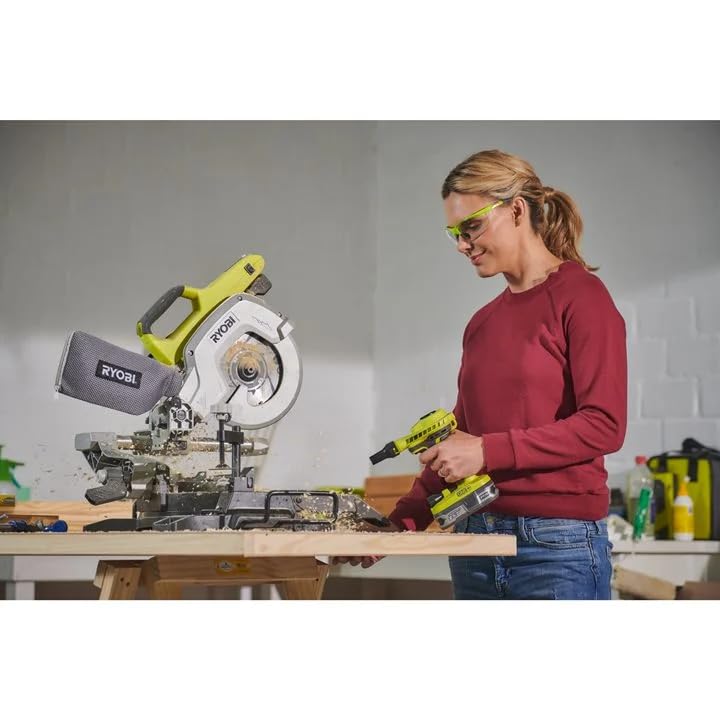 Ryobi R18VI-0 - Compressore, 18 V, colore verde brillante