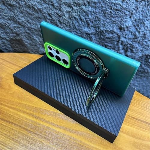 Étui magnétique pour Samsung S22 vert mat antichoc - 5