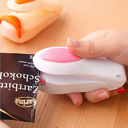 Festnight Magia Bonito Mini Máquina De Vedação De Calor Máquina De Vedação De Impulso Selo Sealer Em