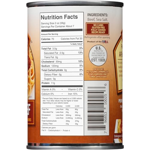 Keystone Meats All Natural Canned Beef thumb #2