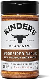 Kndr's Woodfired Garlic Seasoning with Hardwood Smoke Flavor, 9.25 oz